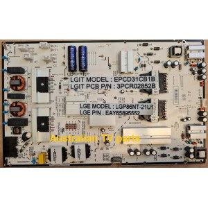 LG 86NANO75TPA POWER BOARD 3PCR02852B EPCD31CB1B EAY65895552 LGP86NT-21U1