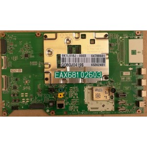 LG OLED65B8STB MAIN BOARD 64788601 65362401 EAX68102603