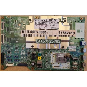 LG OLED65C7T MAIN BOARD EBU64032301 64562413 EAX67125703