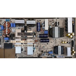 LG OLED65C7T POWER BOARD EAY64490601 LGP65C7-17OP 3PCR01905A PSOL-L651A