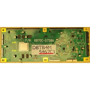 LG OLED77C8PTA T-CON BOARD 6870C-0758A 6871L-5467C