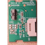 LINSAR LS75UHDZEN IR BOARD D43-IR 34034196