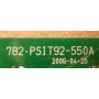 NEC PXT-42SV2 TUNER AV INPUT BOARD 667.PSIT92-55 782.PSIT92-550A