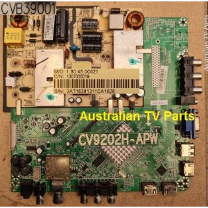 PALSONIC TFTV3925FL POWER MAIN BOARD CV9202H-APW 1.80.45.00021