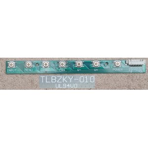 PALSONIC TFTV3925FL KEY BOARD TLBZKY-010 UL94V0