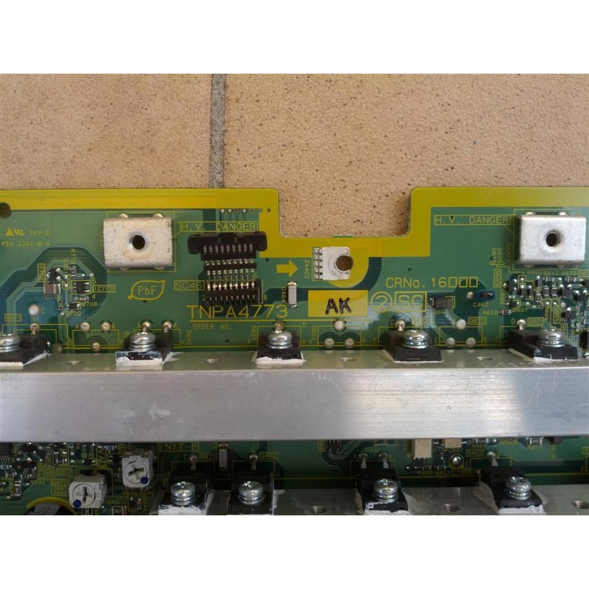 Carte SC Panasonic TH-50PZ85U TXNSC1RJTU (TNPA4410) D'occasion Pour Téléviseur