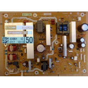 PANASONIC THP50VT20A POWER BOARD ETX2MM806MVH