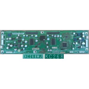 SHARP LC37GA3E T-CON BOARD DUNTKC268 PWBXC268WJ