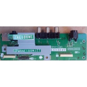 SHARP LC46D83X SIDE HDMI BOARD DUNTKE188WE QPWBNE188WJZZ