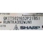SHARP LC52D85X INVERTER BOARD QKITS0216S2P2 RUNTKA392WJN1 