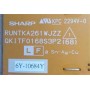 SHARP LC52GD7X INVERTER BOARD QKITF0168S3P2 RUNTKA261WJZZ 