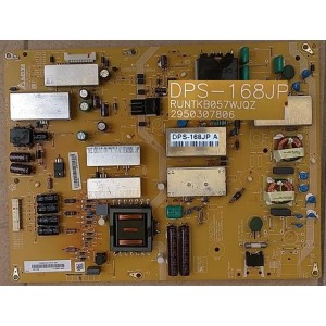 SHARP LC60LE640X POWER BOARD DPS-168JP RUNTKB057WJQZ 