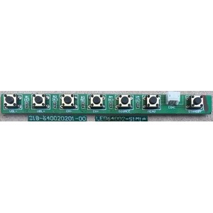 SONIQ E48W13A KEY BOARD LED64002-S1M1A 318-640020201-00