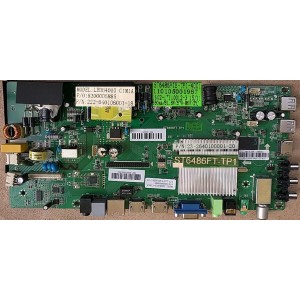 SONIQ F40FV17C MAIN BOARD 23-2640100001-20 LED64010-C1M1A ST6486FT-TP1 222-640106001-18