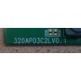 SONIQ QSL322TV7 T-CON BOARD 320AP03C2LV0.1