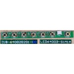 SONIQ S50VX15A KEY BOARD LED64002-S1M1A 318-640020201