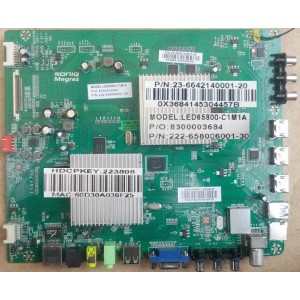 SONIQ U58V14A MAIN BOARD 23-6642140001-20 LED65800-C1M1A