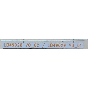 SONY KD49X8000G LED STRIP LB49028 V0_02 / LB49029 V0_01