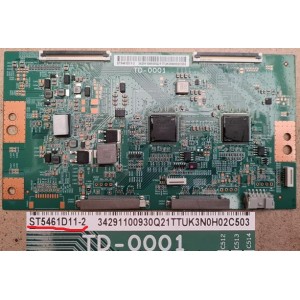 SONY XR-55X90J T-CON BOARD ST546D11-2 TD-0001 