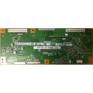 SONY KD55X9000B T-CON BOARD T550QVN02.0 55T17-C08 5555T17C01
