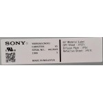 SONY KD65X8000G SCREEN PANEL YM9S065CNO01 F18997706