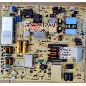 SONY KD75X8000G POWER GL92 BOARD AP-P412AM 2955056403 100139311 (CHANGE OVER)