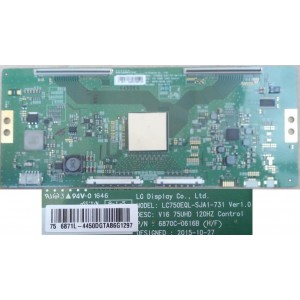 SONY KD75X8500D T-CON BOARD 6870C-0616B 6871L-4450D 6871L-4450B