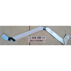 SONY KD75X9000E FFC CABLE 1-849-893-11