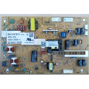 SONY KDL40HX750 POWER SUPPLY BOARD 147437721 APS-315 (ID) 1-886-049-23 