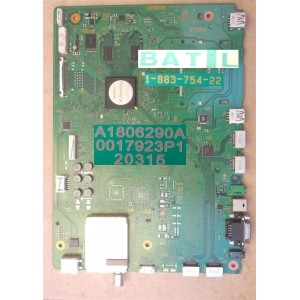 SONY KDL40NX720 MAIN BOARD BATL BOARD A1806290A  20315 1-883-754-22