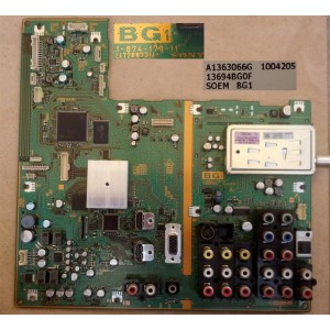 SONY KDL46D3100 MAIN BOARD BG1 BOARD A1363066G 1-874-170-11