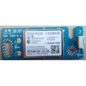 SONY KDL46HX820 WIFI MODULE DWM-W046 1-458-355-11 R19-2472
