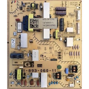 SONY KDL60W850B POWER G2B BOARD APS-367 147456511 1-893-060-11