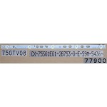 SONY KDL75W850C LED STRIP CX-75S01E01 750TV08 V1 77900
