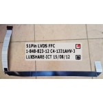 SONY KDL75W850C FFC CABLE 1-848-823-11 1-848-823-12