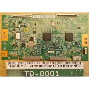 SONY XR-55X90J T-CON BOARD ST546D11-3 TD-0001