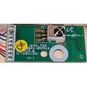 SAMSUNG LA32A650 IR BOARD BN96-08120D BN41-00996A