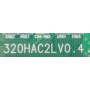 SAMSUNG LA32B550 T-CON BOARD BN81-02344A 320HAC2LV0.4 320HAC2LV0.2