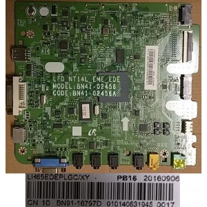 SAMSUNG LH65EDEPLGC MAIN BOARD BN94-10384A BN91-16797D BN41-02456A