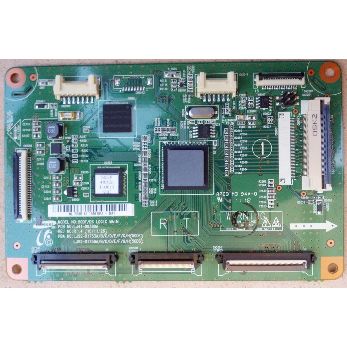 LJ41-06005A 42HD W3 LJ92-01482B Z-SUS TV 42 Plasma