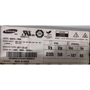 SAMSUNG PS51D6900 PLASMA SCREEN PANEL S50FH-YB09 BN96-16473A