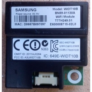 SAMSUNG UA55D7000 WIFI MODULE BN59-01130A WIDT10
