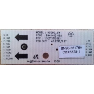 SAMSUNG UA32J5500 P-FUNCTION JOG BOARD BN96-35176A BN41-02149A