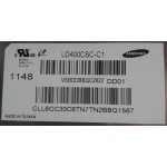 SAMSUNG UA40D6400 LED SCREEN PANEL LD400CSC-C1 