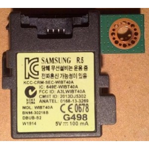 SAMSUNG UA55H6400 BLUETOOTH MODULE BN96-30218B WIBT40A
