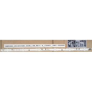 SAMSUNG UA40J6200 LEFT LED STRIP BN96-30449A 2014SVS40_3228_L06