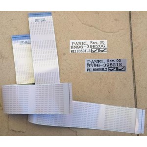 SAMSUNG UA43NU7100 FFC CABLES BN96-39820G BN96-39821E