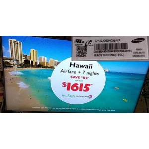 SAMSUNG UA50JU6400 LED SCREEN PANEL CY-GJ050HGNV1F BN95-01994B