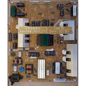 SAMSUNG UA60H7000 POWER BOARD BN44-00716A L60G2Q_EHS