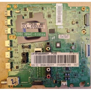 SAMSUNG UA75F6400 MAIN BOARD BN94-06231Y BN97-07019U BN41-01958A